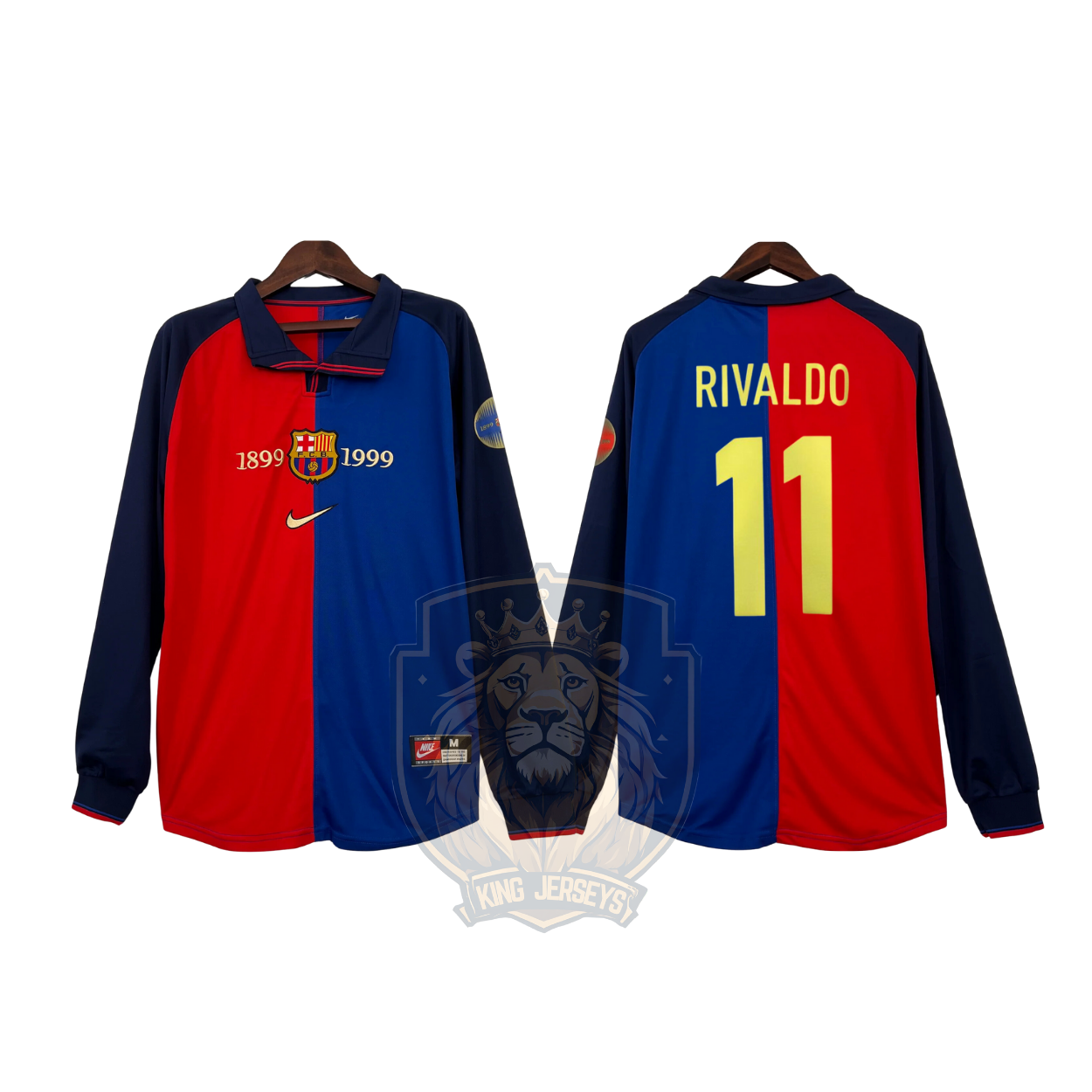 Barcelona 1999/00 local manga larga