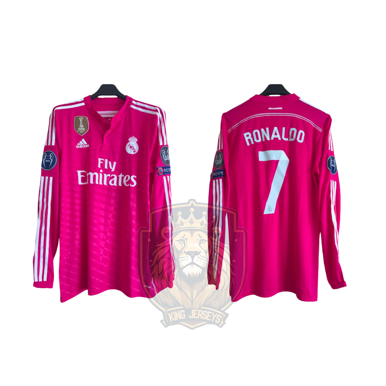 Real Madrid 2014/15 visitante manga larga