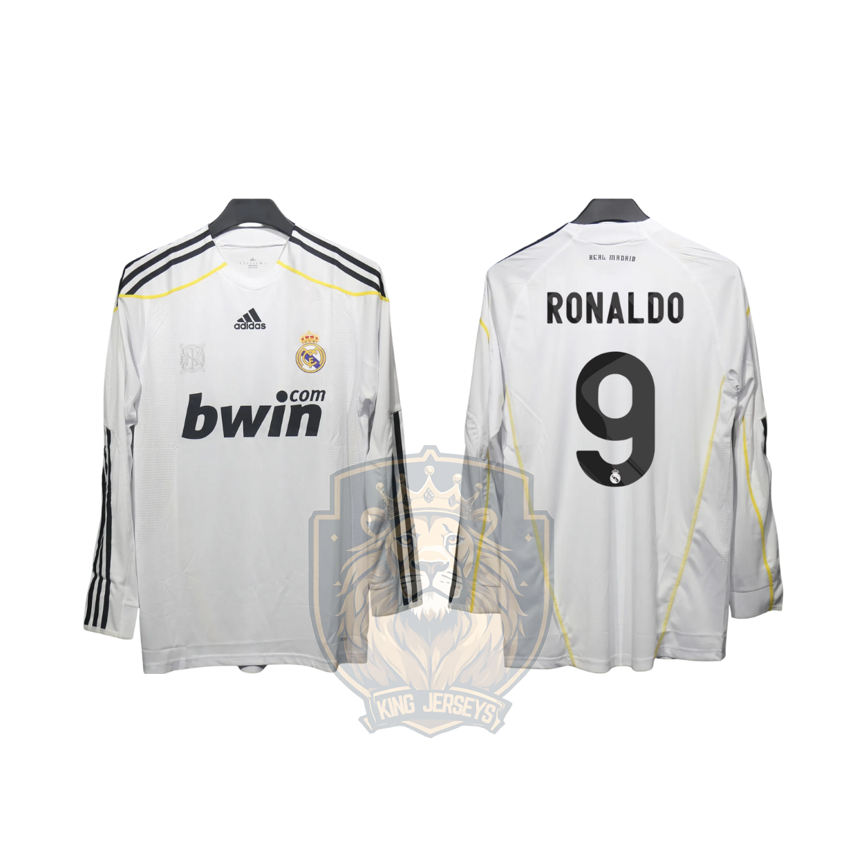 Real Madrid 2009/10 local manga larga jugador