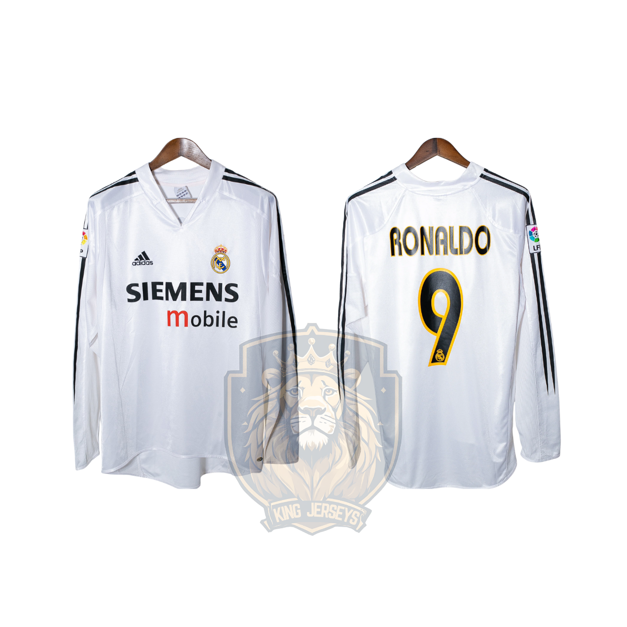 Real Madrid 2004/05 local manga larga