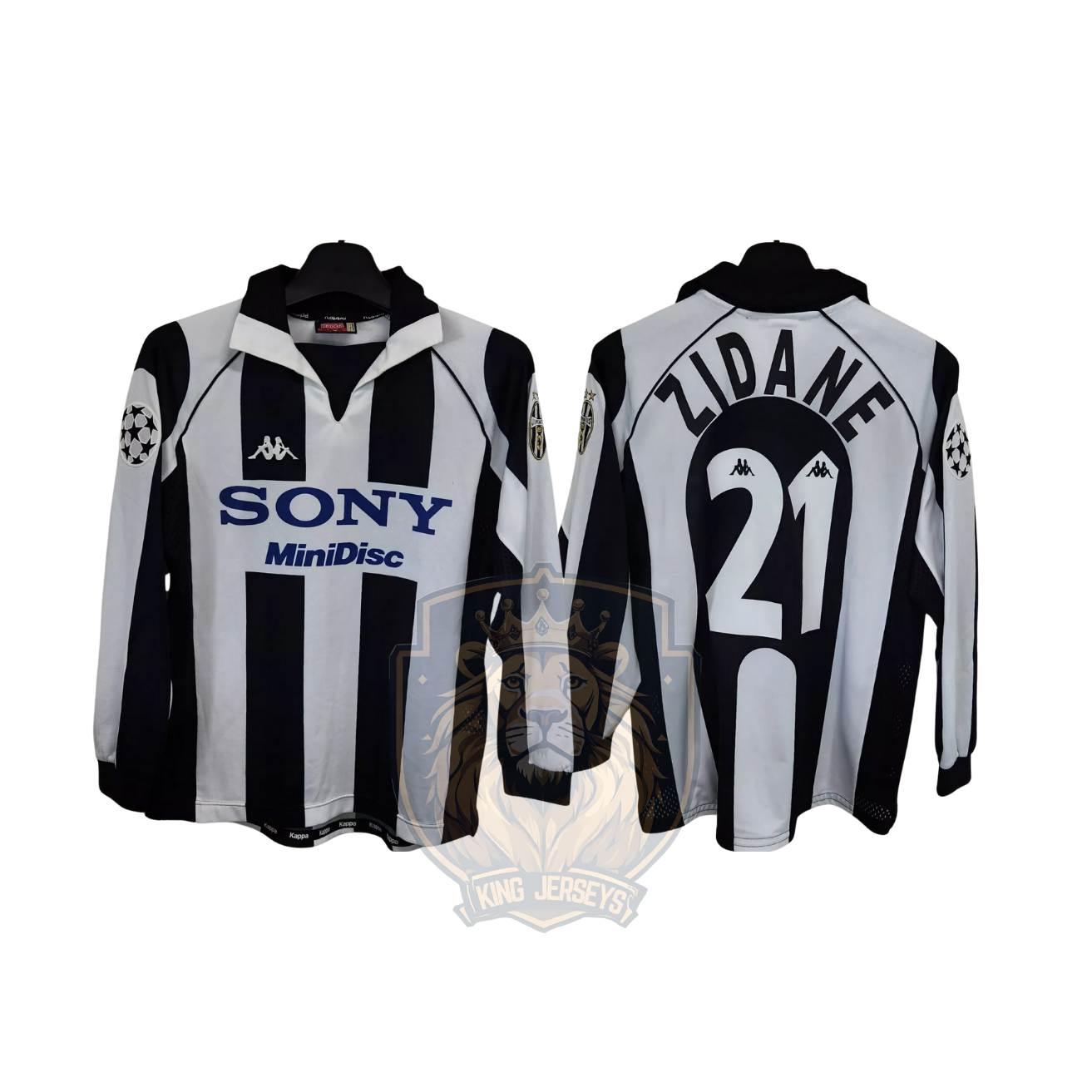 Juventus 1997/98 local manga larga