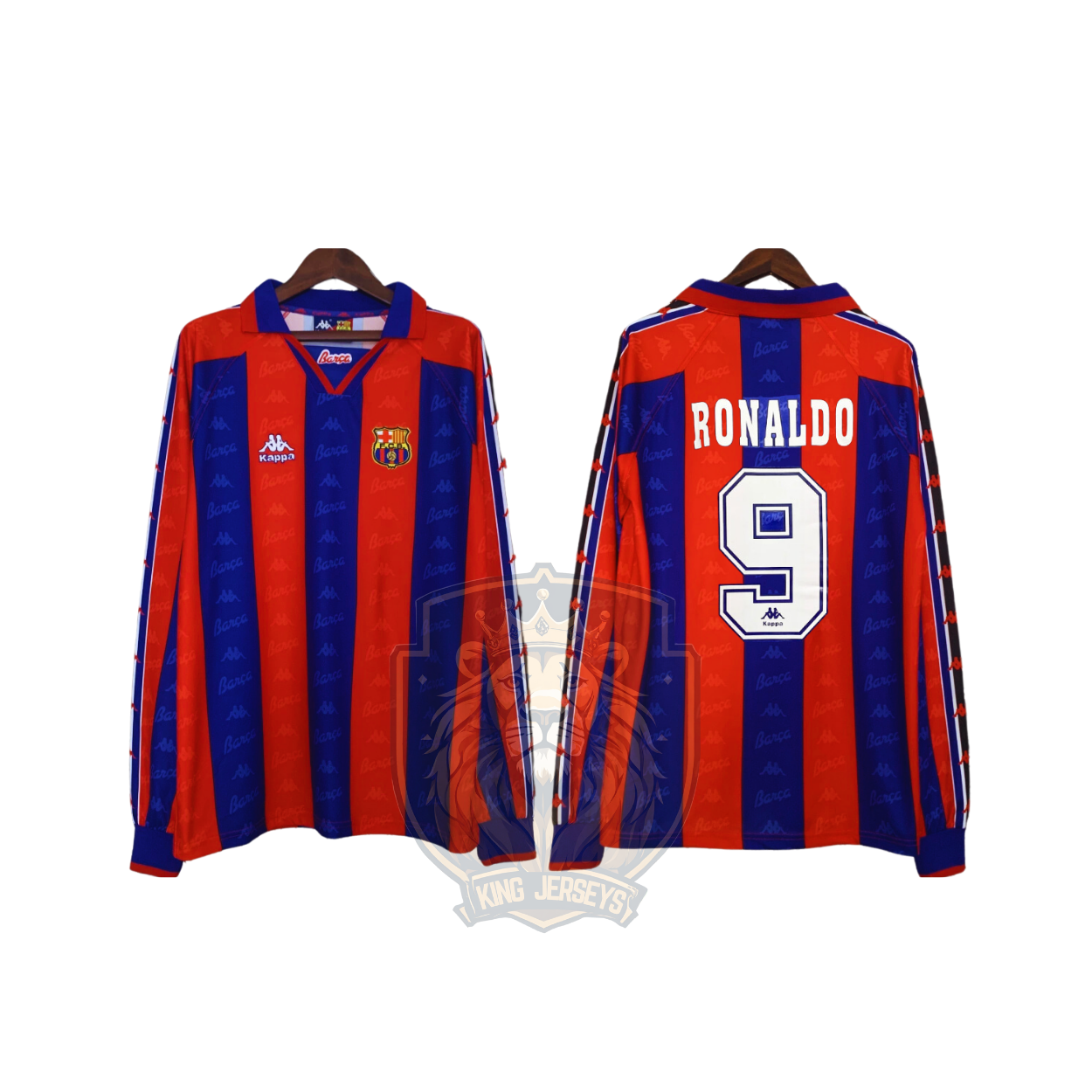Barcelona 1996/97 local manga larga