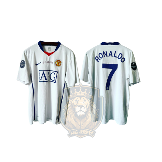 Manchester United 2008/09 visitante edición Final Champions League