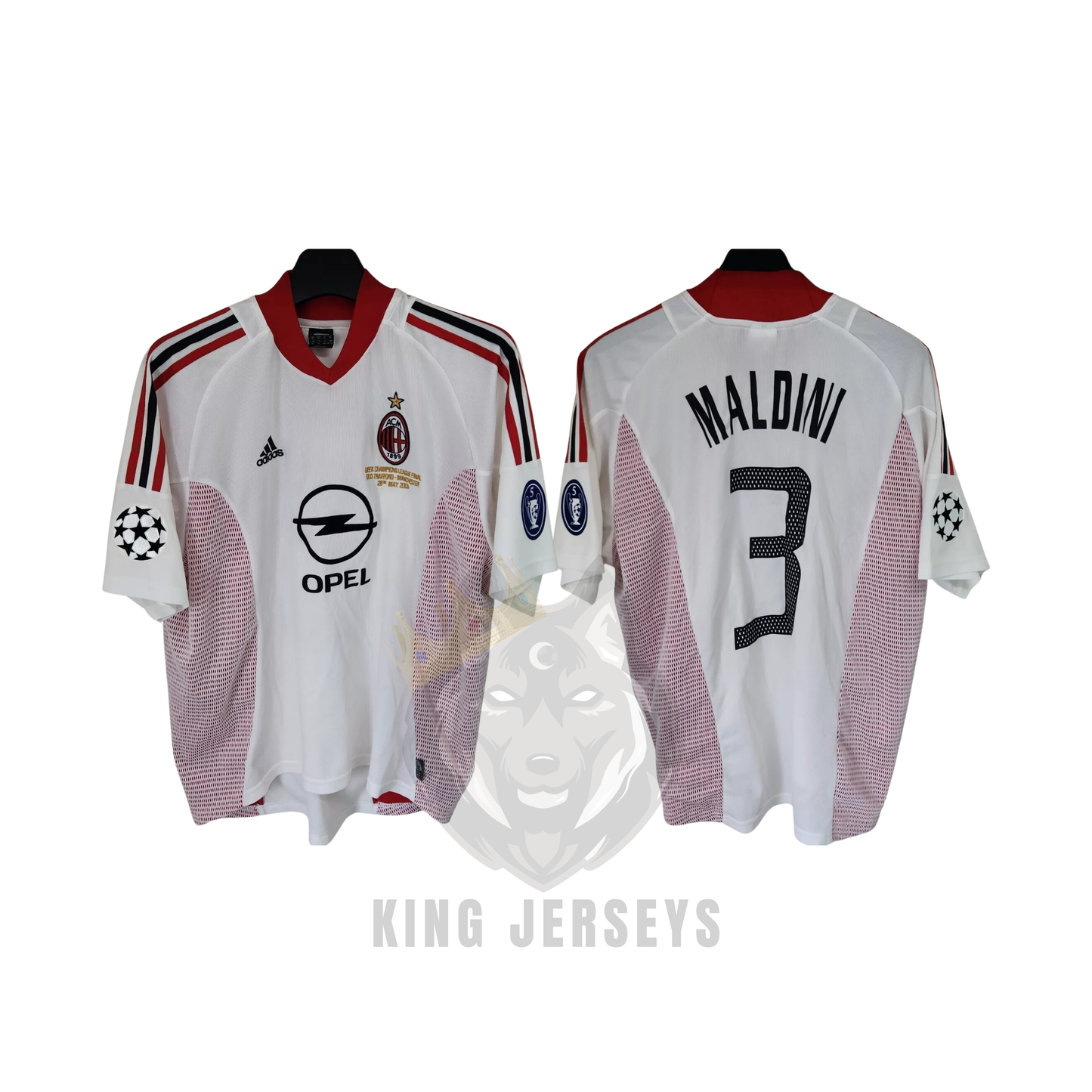 AC Milan 2002/03 visitante edición Champions League