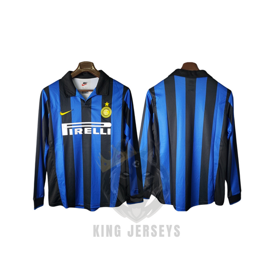 Inter Milan 1998/99 local manga larga