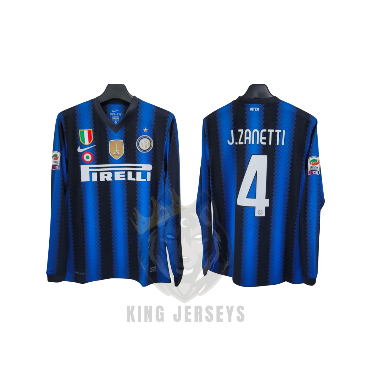 Inter Milan 2010/11 local manga larga