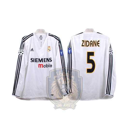 Real Madrid 2003/04 local manga larga