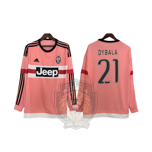 Juventus 2015/16 visitante manga larga