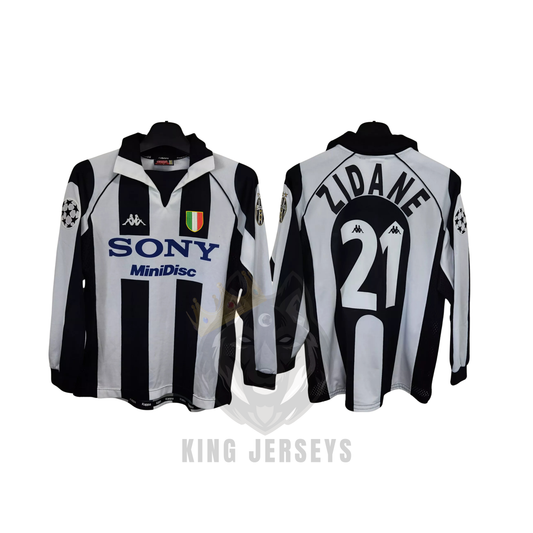 Juventus 1997/98 local manga larga