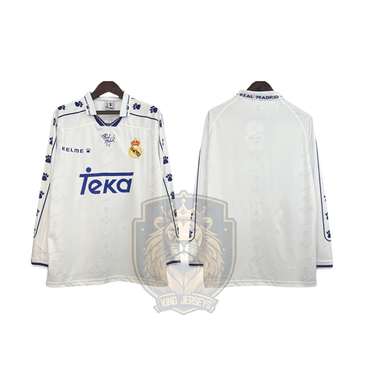 Real Madrid 1994/96 local manga larga