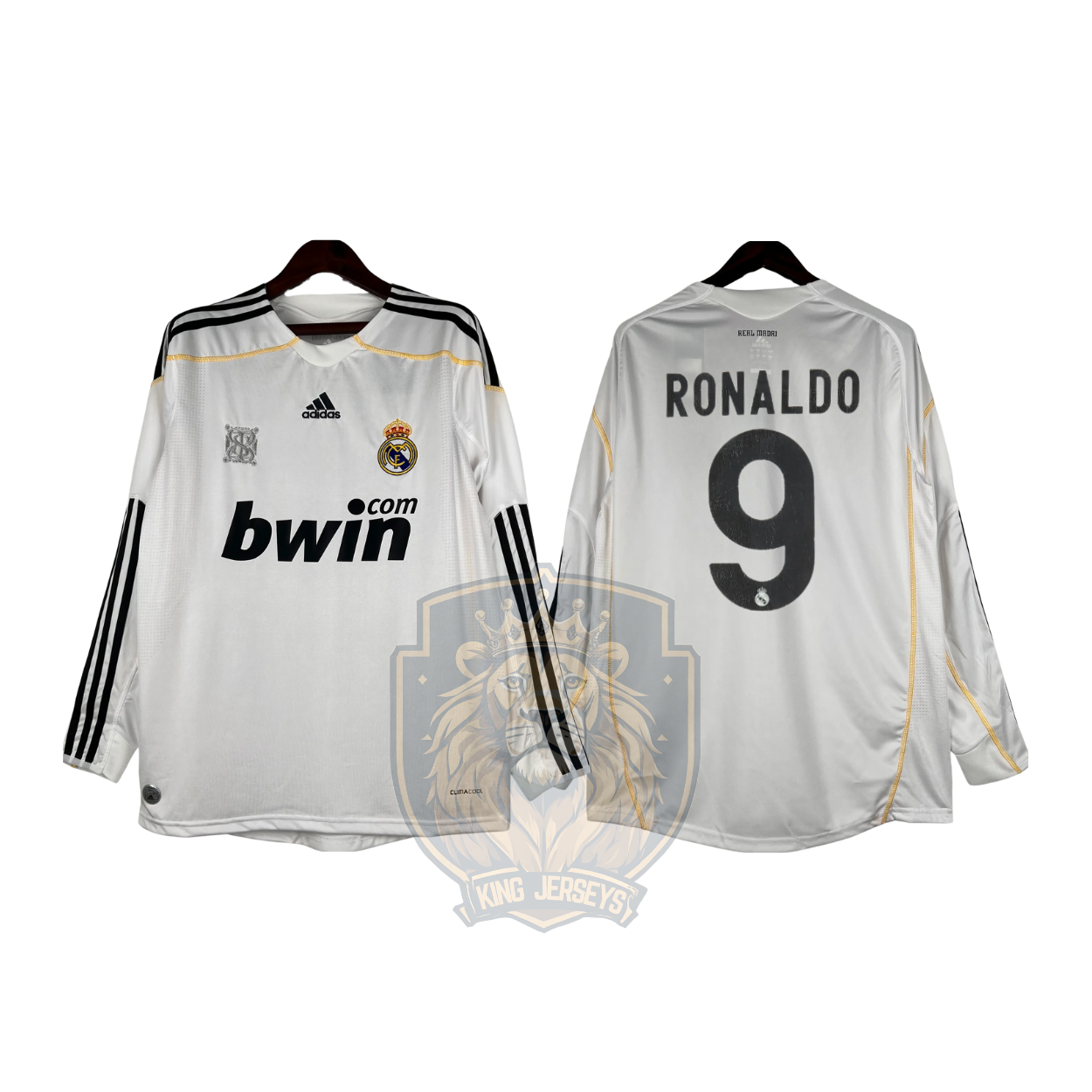 Real Madrid 2009/10 local manga larga