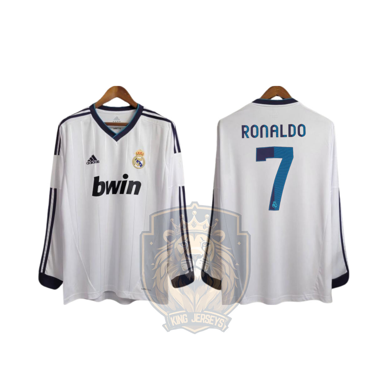 Real Madrid 2012/13 local manga larga