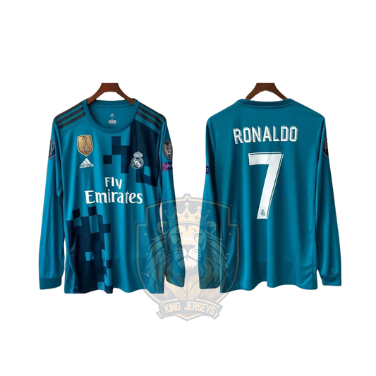 Real Madrid 2017/18 alternativa manga larga