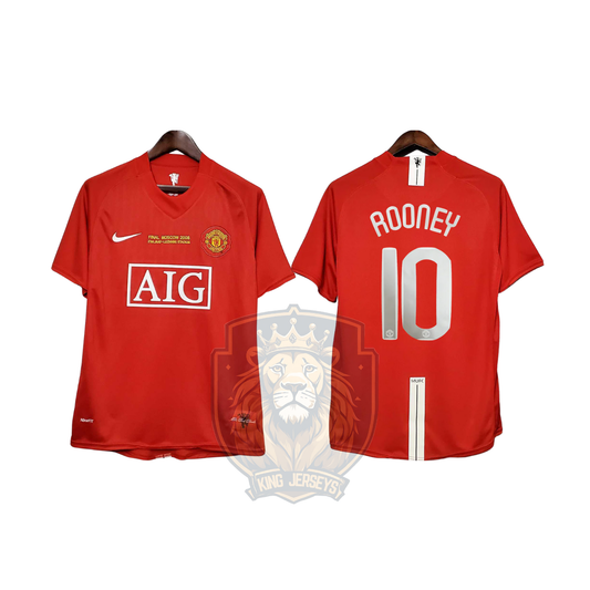 Manchester United 2007/08 local edición Final Champions League