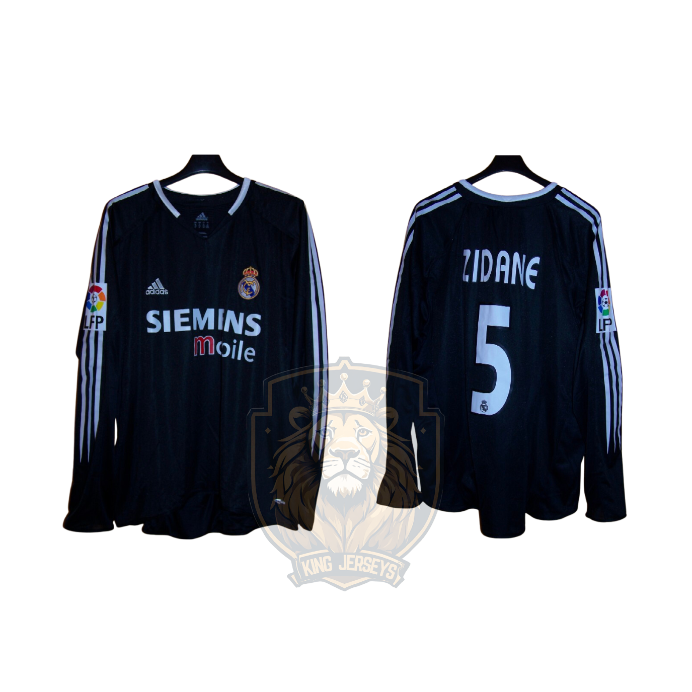 Real Madrid 2004/05 visitante manga larga