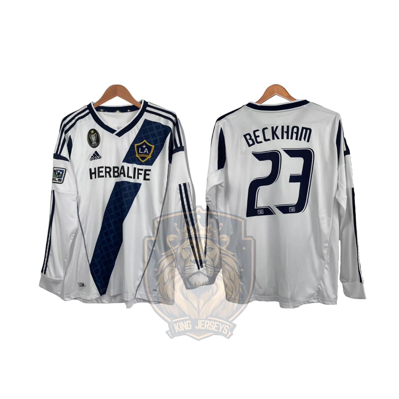 LA Galaxy 2012/13 local manga larga