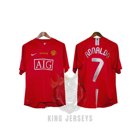 Manchester United 2007/08 local edición Final Champions League