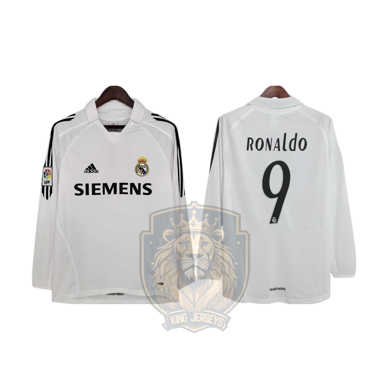 Real Madrid 2005/06 local manga larga